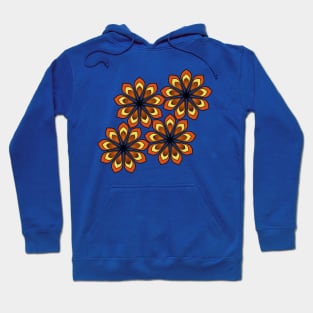 Geometric flowers Hoodie